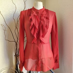 Karen Millen Ruffled Blouse